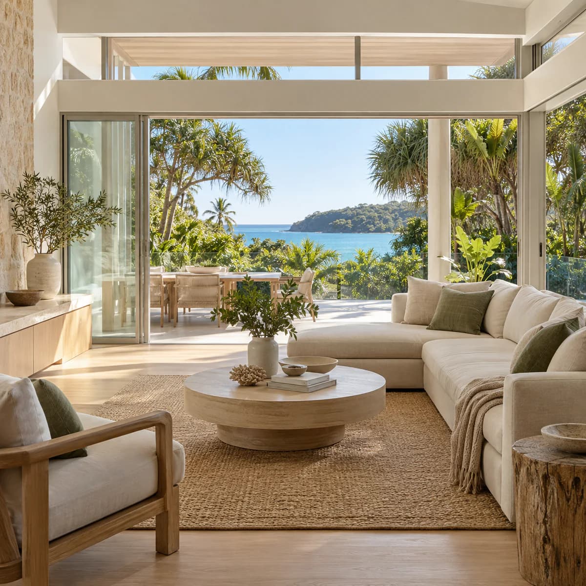 Light-filled contemporary coastal home in Noosa